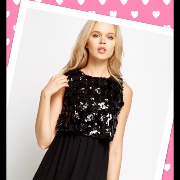 NWOT Sequin Chic Exquisite Top PRETTY - Picture 2 of 8